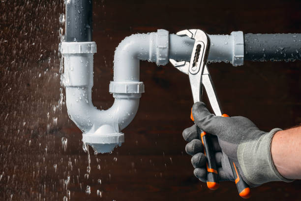 Professional Drain Cleaning technician working in Perkasie, PA